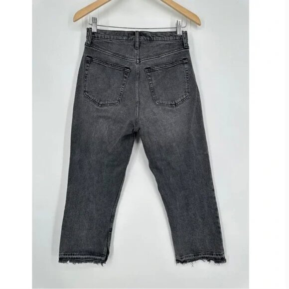 Abercrombie & Fitch Ankle Straight Jeans Ultra High Rise Curve Love Short - 28P - Picture 5 of 8
